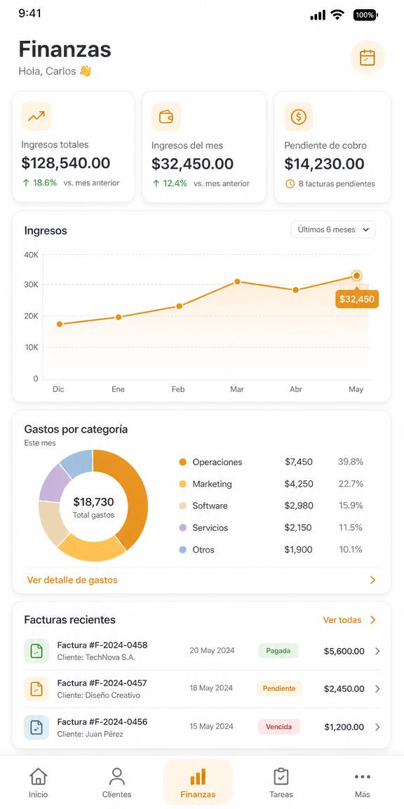 Módulo de Finanzas