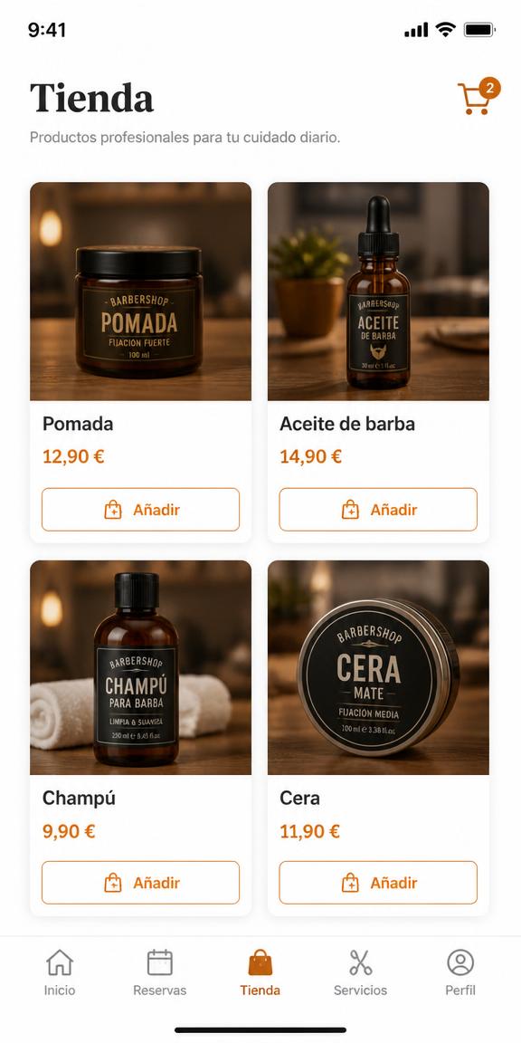 Tienda online integrada